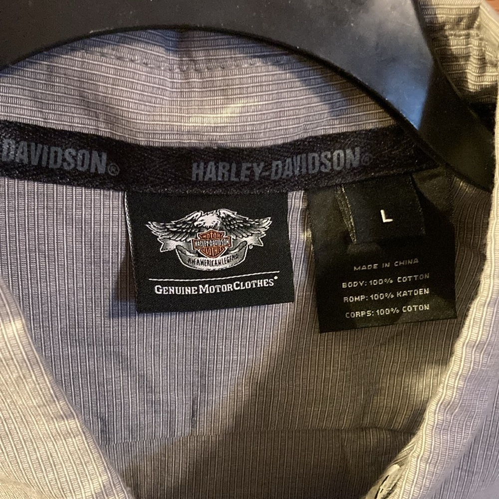 Men’s Large Harley Davidson shirt - Picture 2 of 3